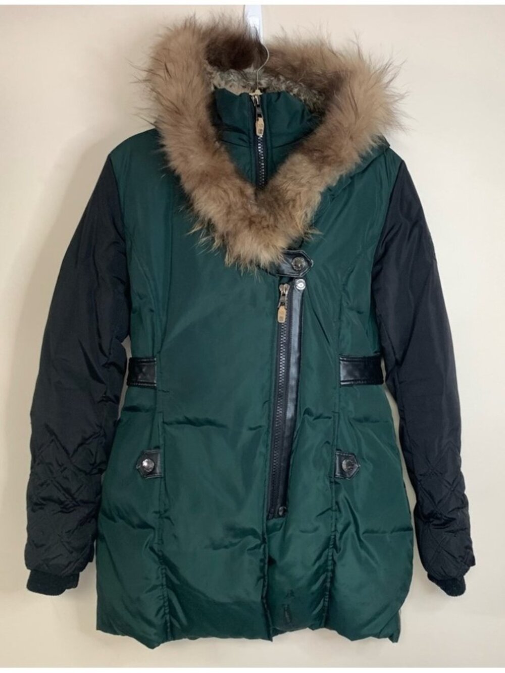 Nicole Benisti Winter Jacket Fur Trim L